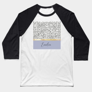 Emilia name custom gift Baseball T-Shirt